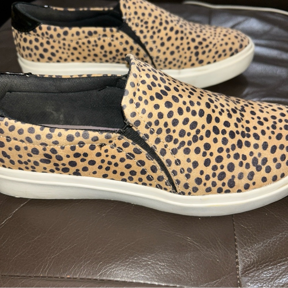 Dr. Scholls Leopard Print Casual Slip-Ons foam technology women’s sz 9 - Picture 5 of 6